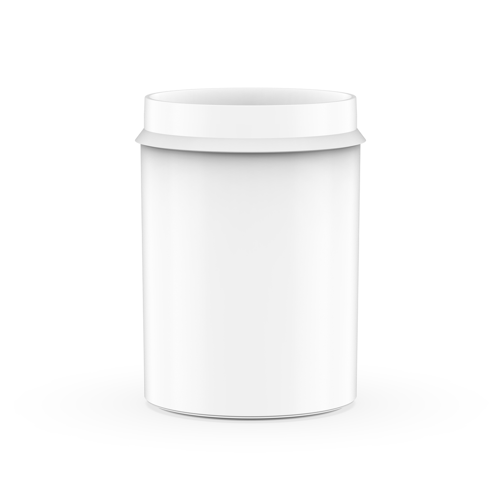 Flacon Snap Secure Blanc avec couvercle 45ml 35 mm