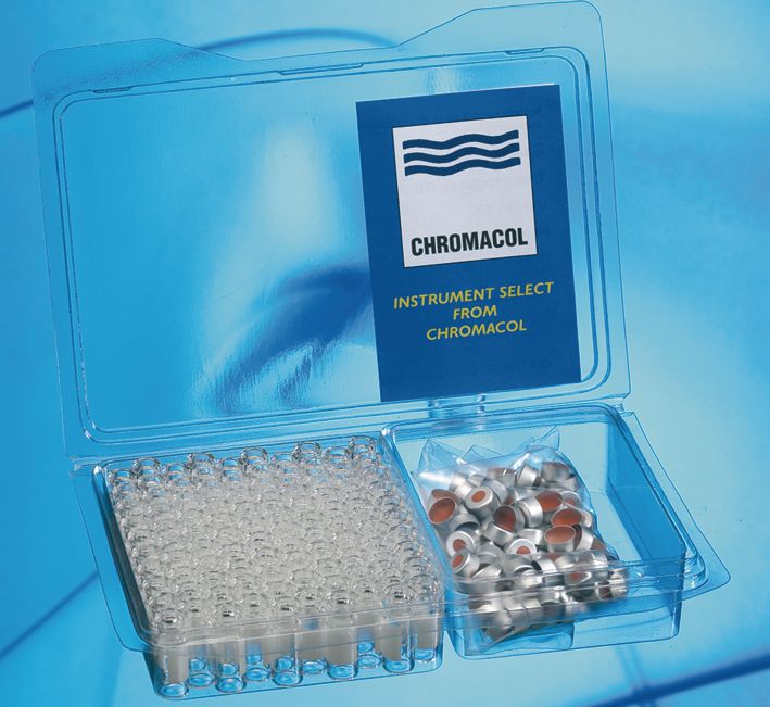 FLACON A SERTIR 2ML AVEC JOINT PREPERCE EN SILICONE BLEU